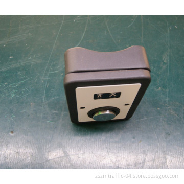 120mm*170mm*55mm Pedestrian Crosswalk Button with Red&Blue Light